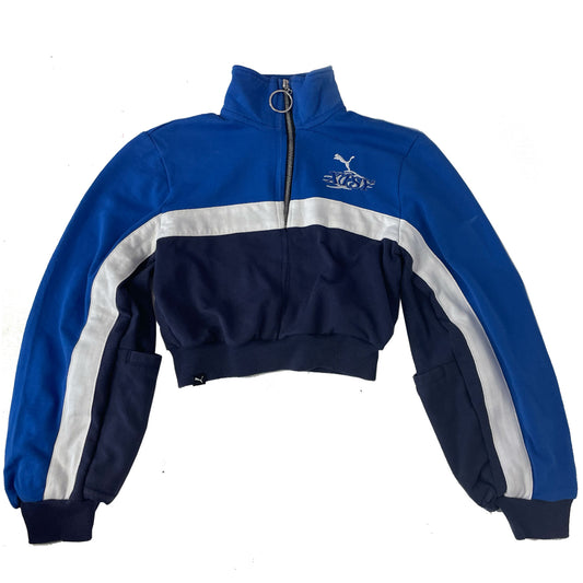 REWORKED CROPPED PUFFA HOODIE