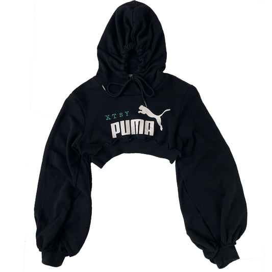 REWORKED CROPPED PUFFA HOODIE